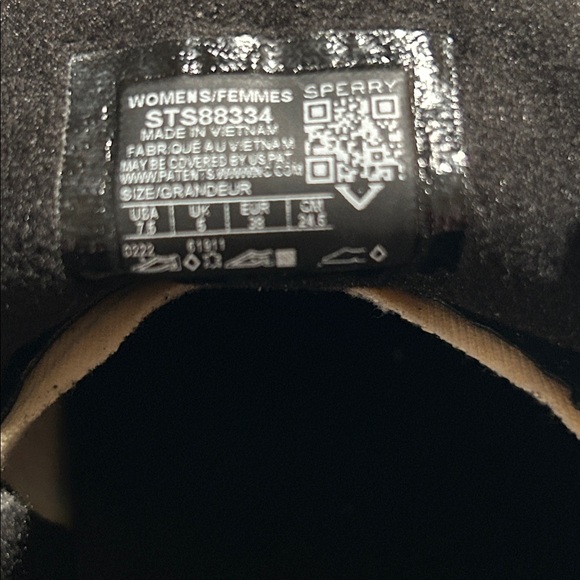 Sperry Black Waterproof Boots - Picture 3 of 6